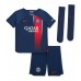 Otroški Nogometni dresi Paris Saint-Germain Marco Asensio #11 Domači 2023-24 Kratek Rokav (+ Kratke hlače)